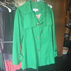 Calvin Klein Green Women's Jacket